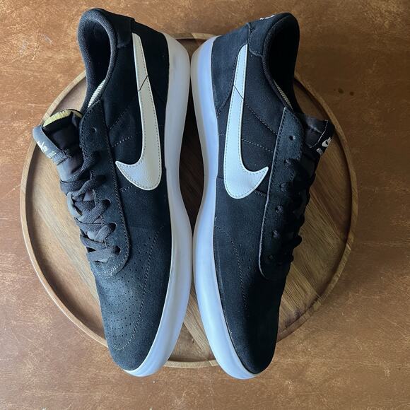 Nike SB Heritage Vulc Black White Skate Sneaker Shoes CD5010-003 Men's Size 11 - Picture 5 of 16